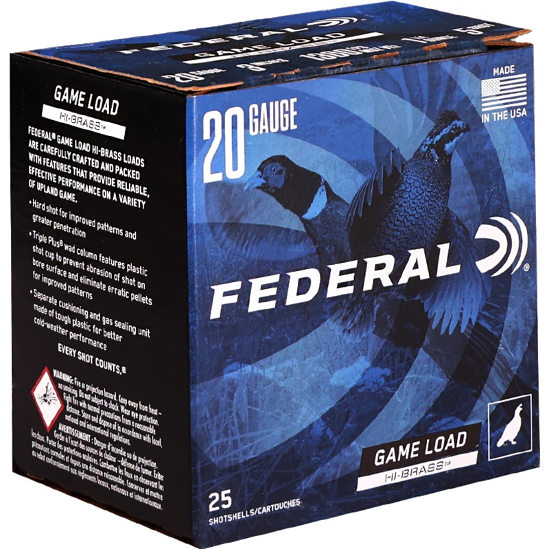 Federal Game Load 20 Gauge Ammo 3