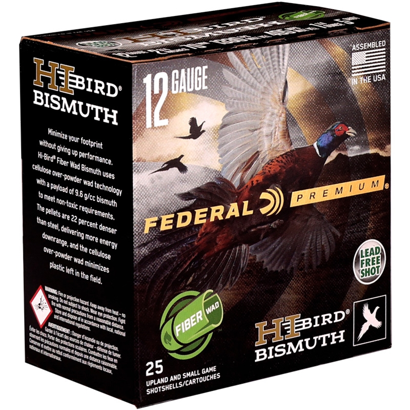 Federal Hi-Bird 12 Gauge Ammo 2 3/4