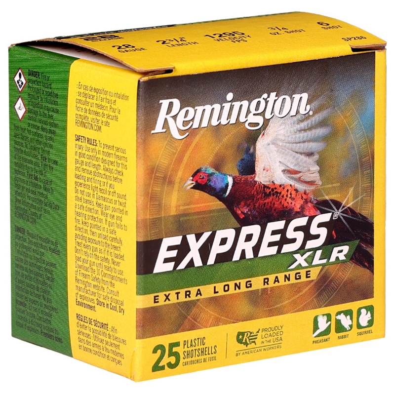 Remington Express XLR 28 Gauge Ammo 2 3/4
