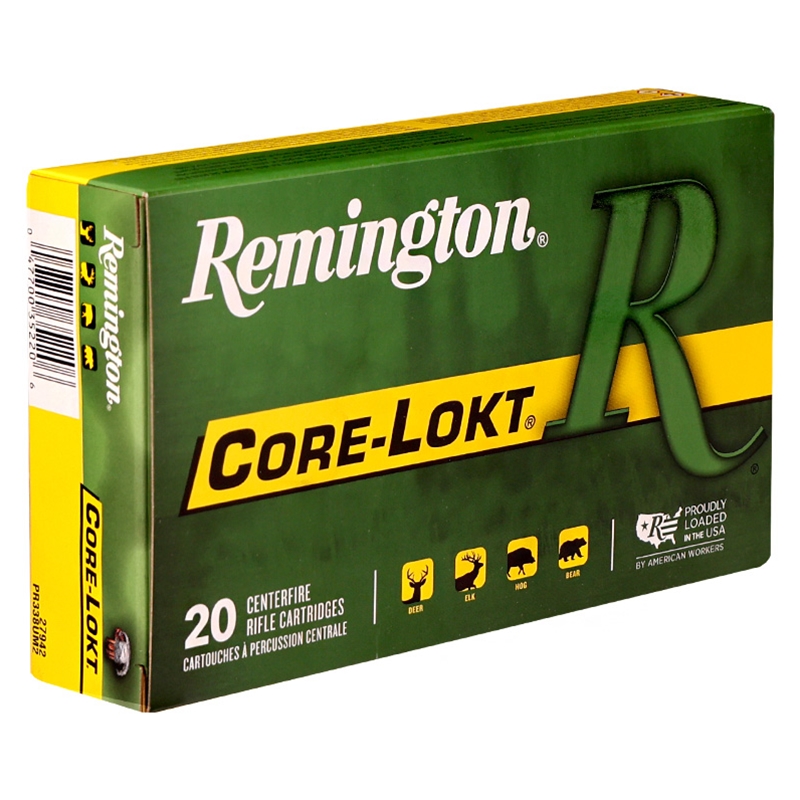 Remington Core-Lokt 338 RUM Ammo 250 Grain Soft Point - 27942