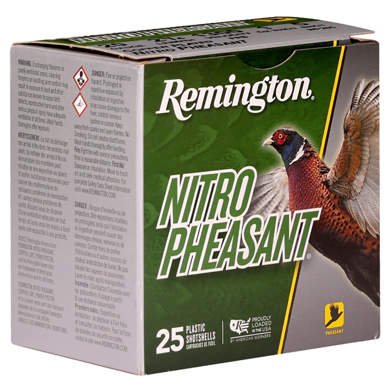 Remington Nitro Pheasant 20 Gauge Ammo 2 3/4