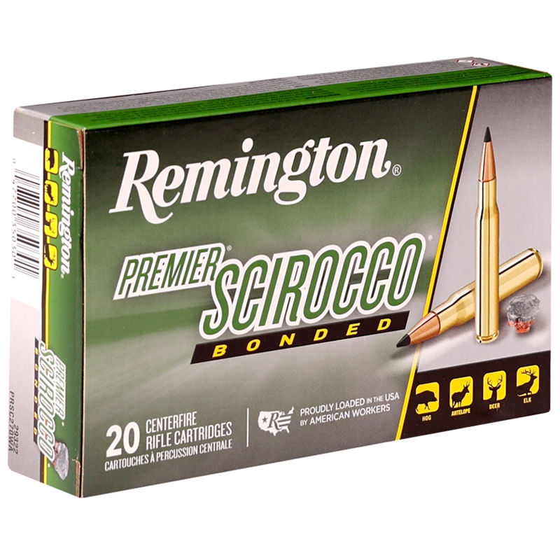 Remington Premier Scirocco Bonded 270 Winchester Ammo 130 Grain Swift Polymer Tip - 29322