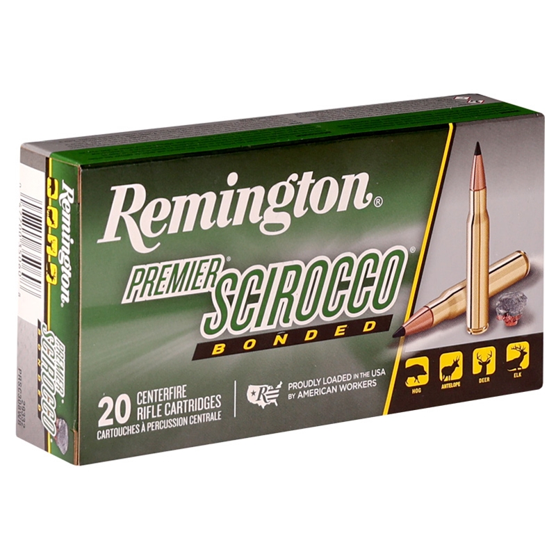 Remington Premier Scirocco 308 Winchester Ammo 165 Grain Swift Polymer Tip - 29332
