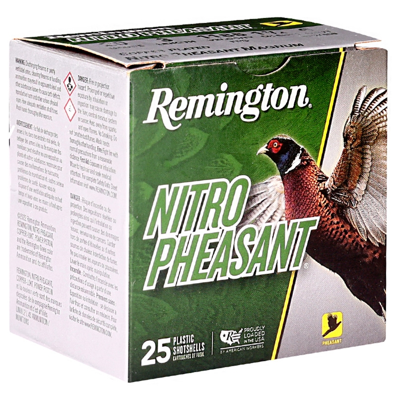 Remington Nitro Pheasant 20 Gauge Ammo 3