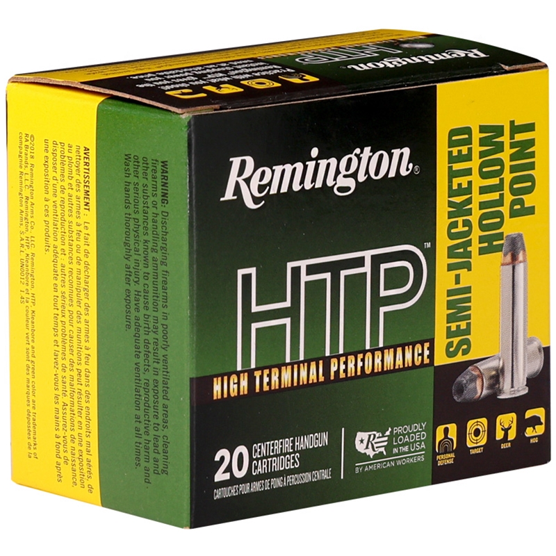 Remington HTP 38 Special Ammo 110 Grain Semi Jacketed Hollow Point - 22293