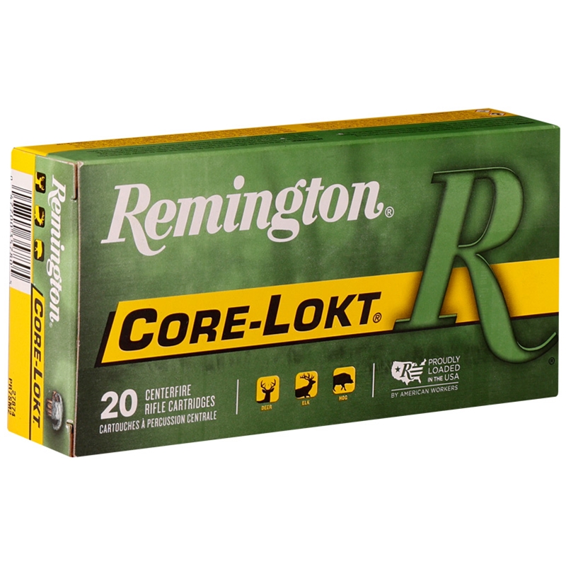 Remington Core-Lokt 7mm Rem SAUM Ammo 150 Grain Pointed Soft Point - 27874