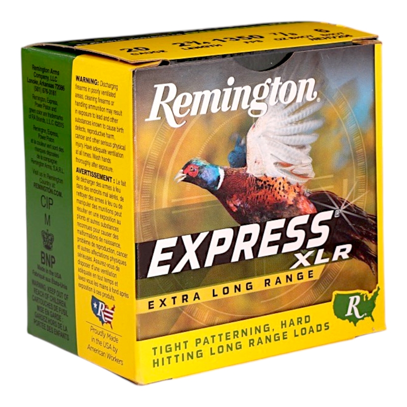 Remington Express XLR 20 Gauge Ammo 2 3/4