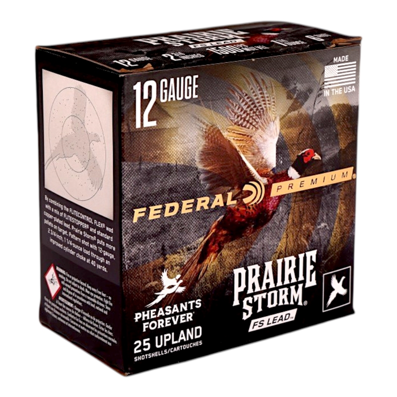 Federal Premium Prairie Storm 12 Gauge Ammo 2 3/4