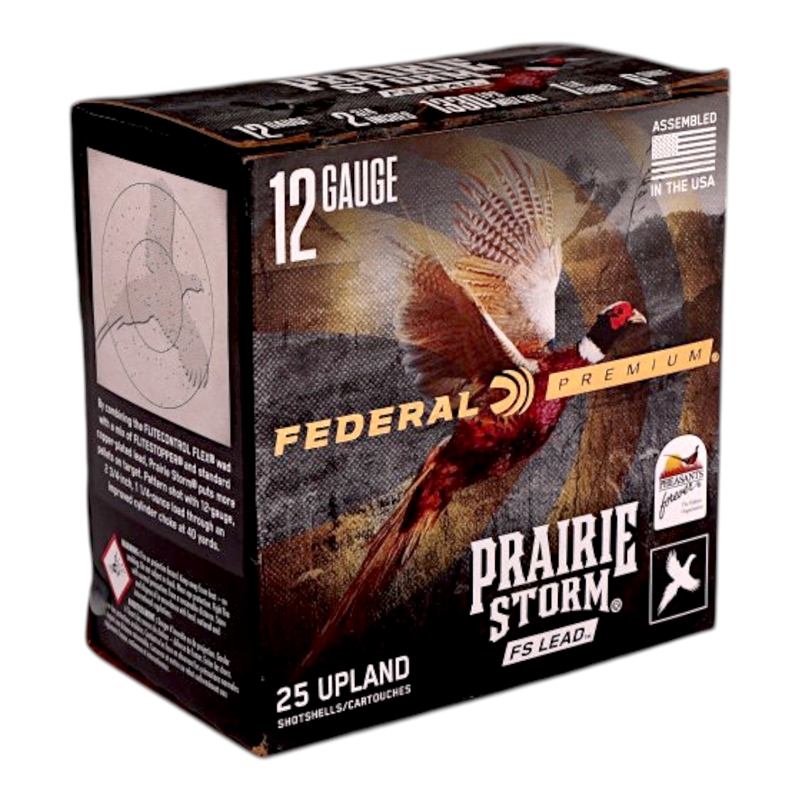 Federal Premium Prairie Storm 12 Gauge Ammo 2 3/4