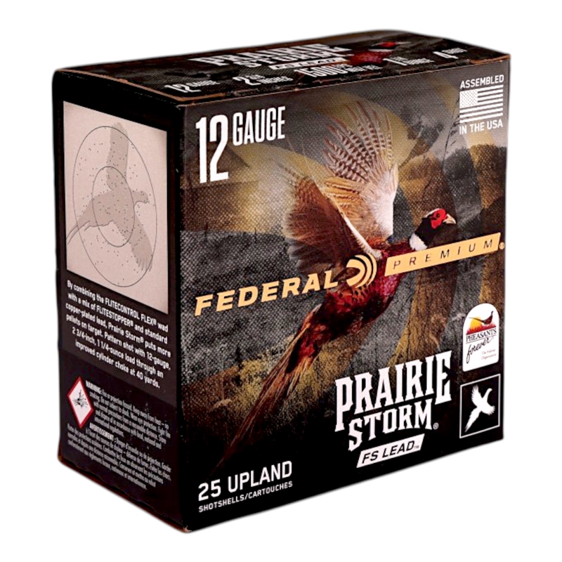 Federal Premium Prairie Storm 12 Gauge Ammo 2 3/4