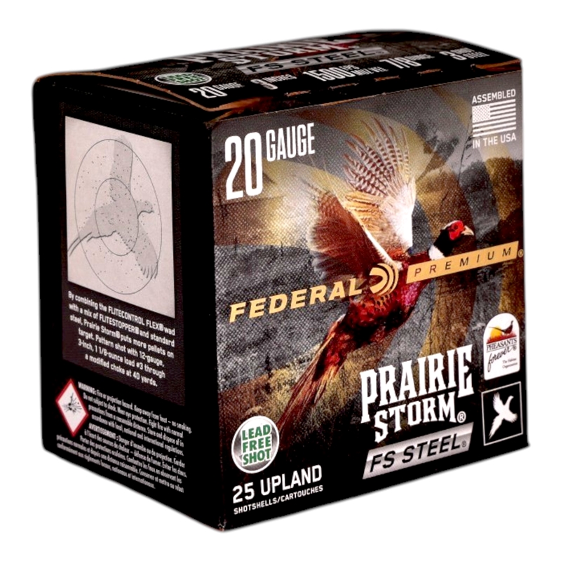 Federal Prairie Storm FS Steel 20 Gauge Ammo 3
