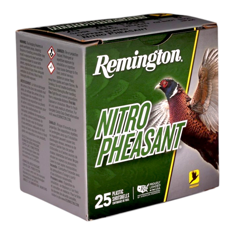 Remington Nitro Pheasant 20 Gauge Ammo 2-3/4