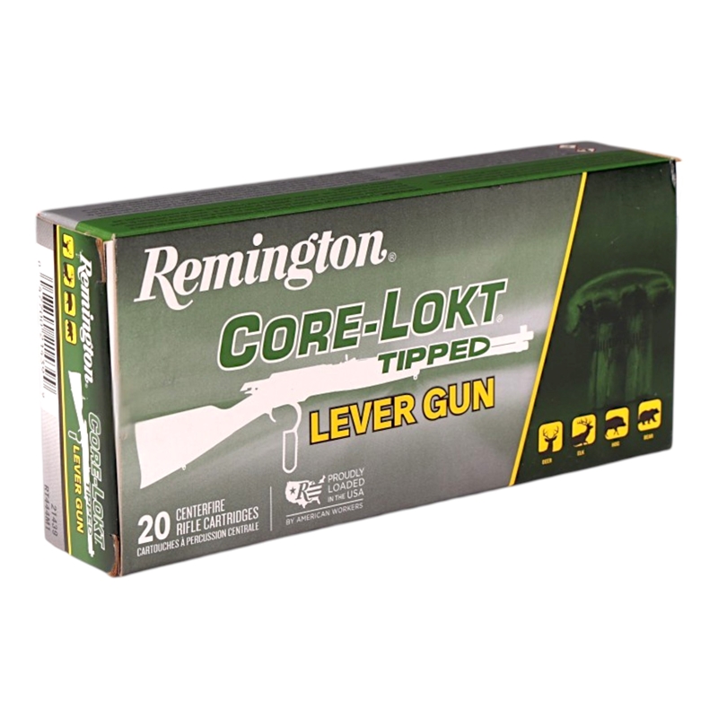 Remington Core-Lokt Tipped Lever Gun 444 Marlin Ammo 280 Grain Core-Lokt Tipped - 21439