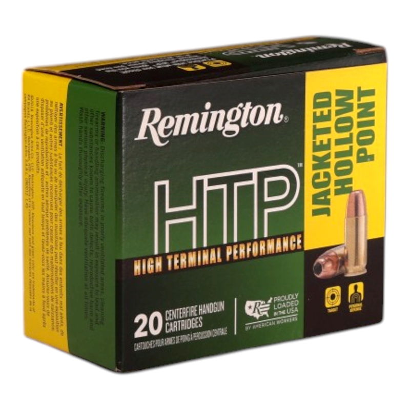 Remington HTP 45 ACP Ammo 185 Grain Jacketed Hollow Point - 21453