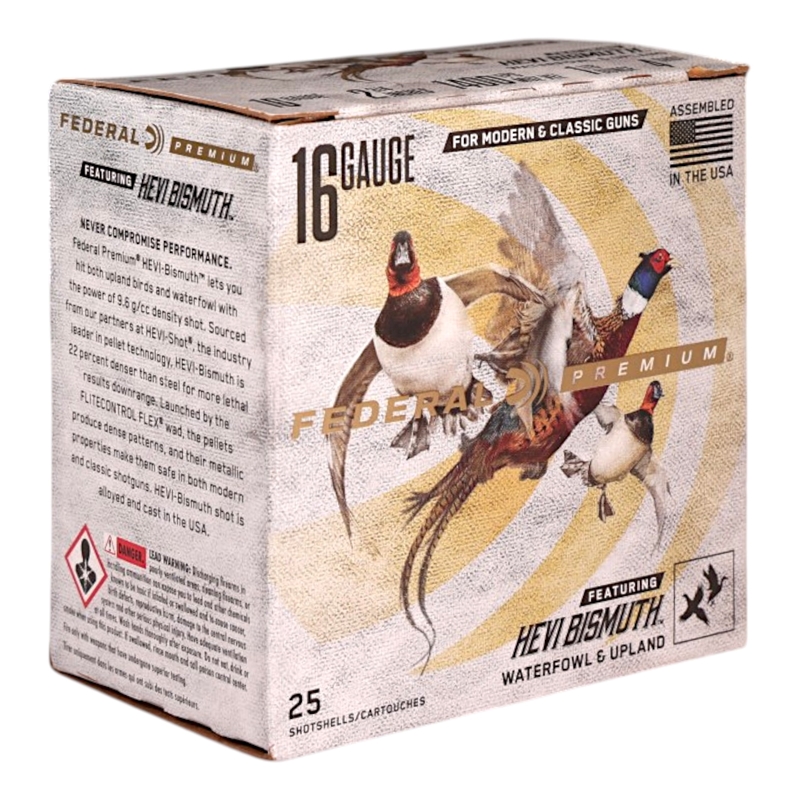 Federal Premium Premium HEVI-Bismuth 16 Gauge Ammo 2 3/4
