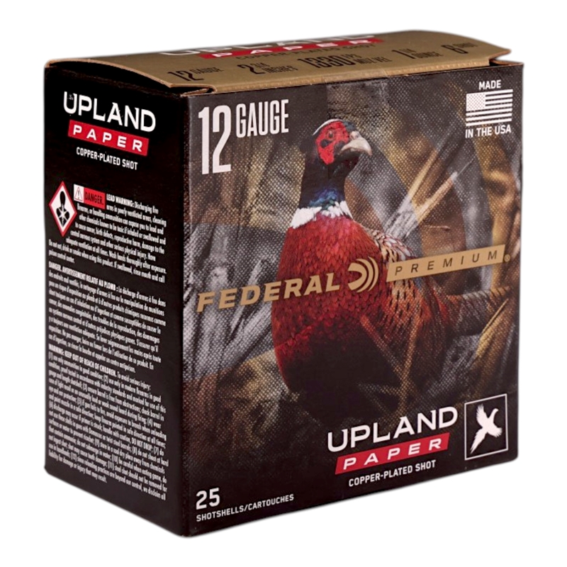 Federal Upland Paper 12 Gauge Ammo 2 3/4