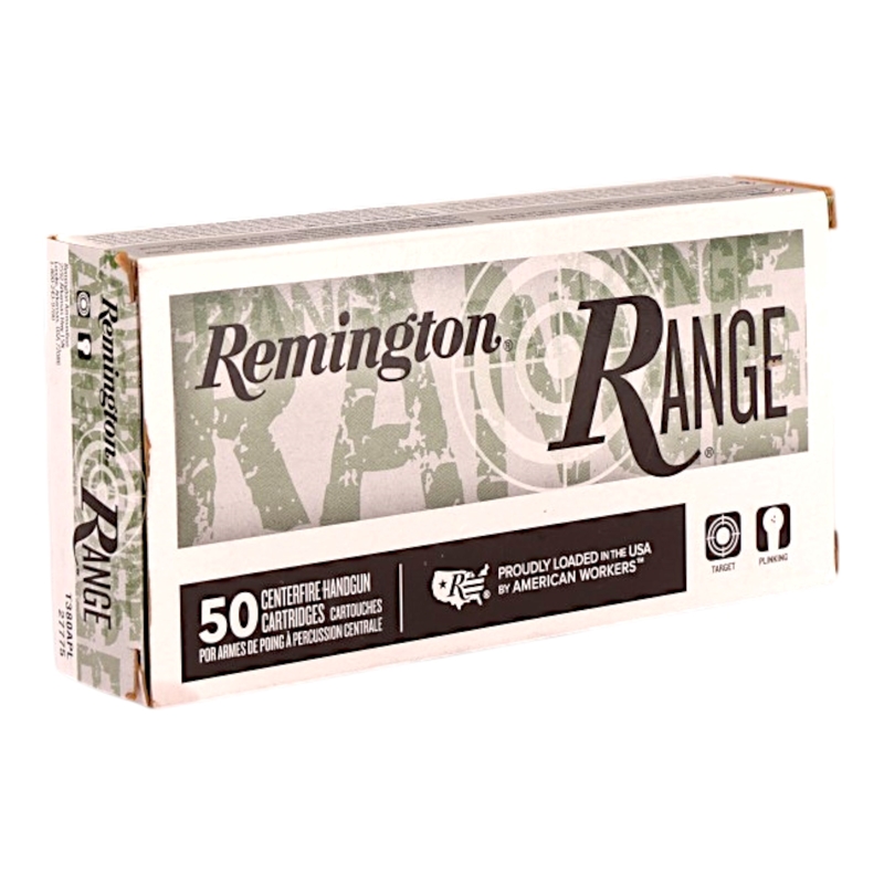 Remington Range 380 ACP Ammo 95 Grain Full Metal Jacket - 27775
