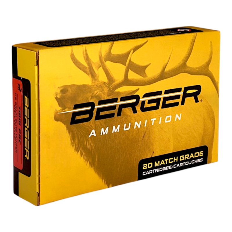 Berger Elite Hunter 7mm PRC Ammo 175 Grain Match Hybrid - 65-52810