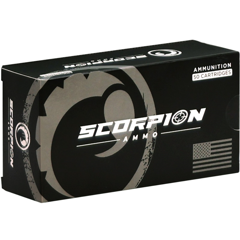 Scorpion 9mm Ammo 165 Grain Subsonic Round Nose - 9165RN-SUB50