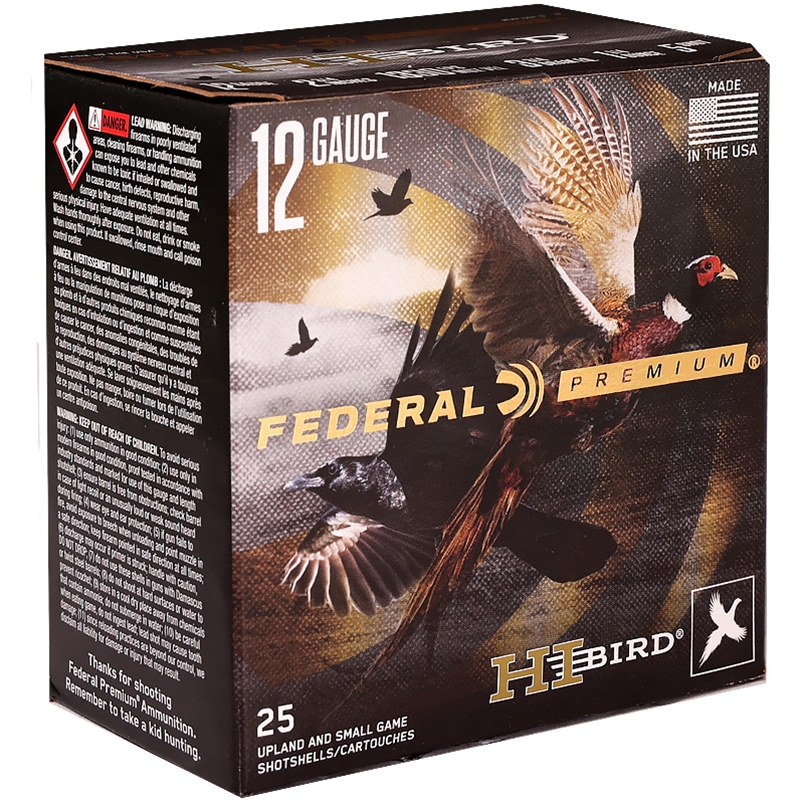 Federal HI-BIRD 12 Gauge Ammo 2 3/4