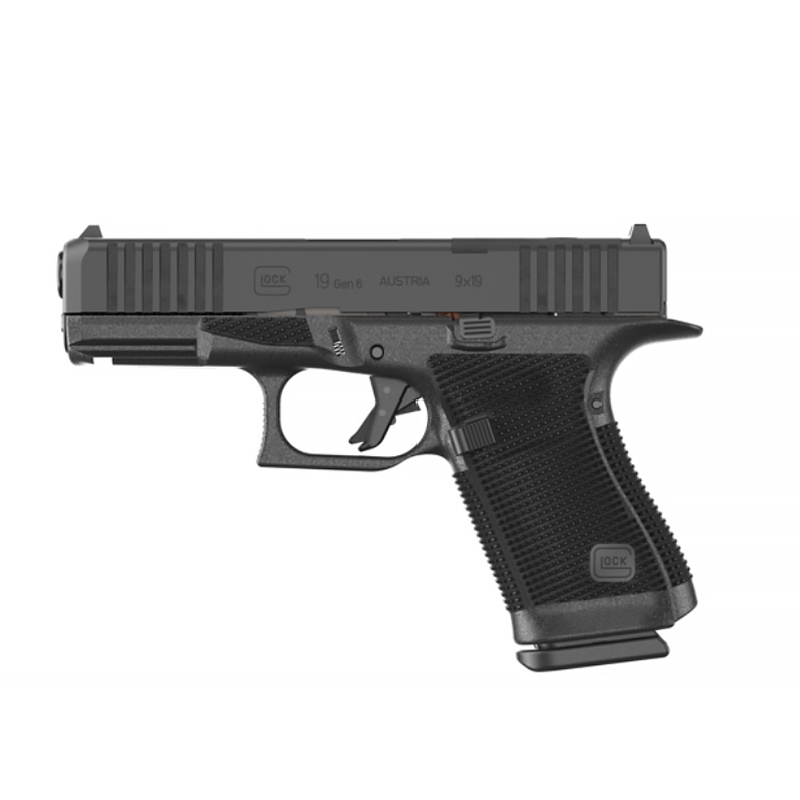 Glock G19 Gen6 9mm Luger Compact Pistol 4.02-Inch Barrel 15-Round - P61950203