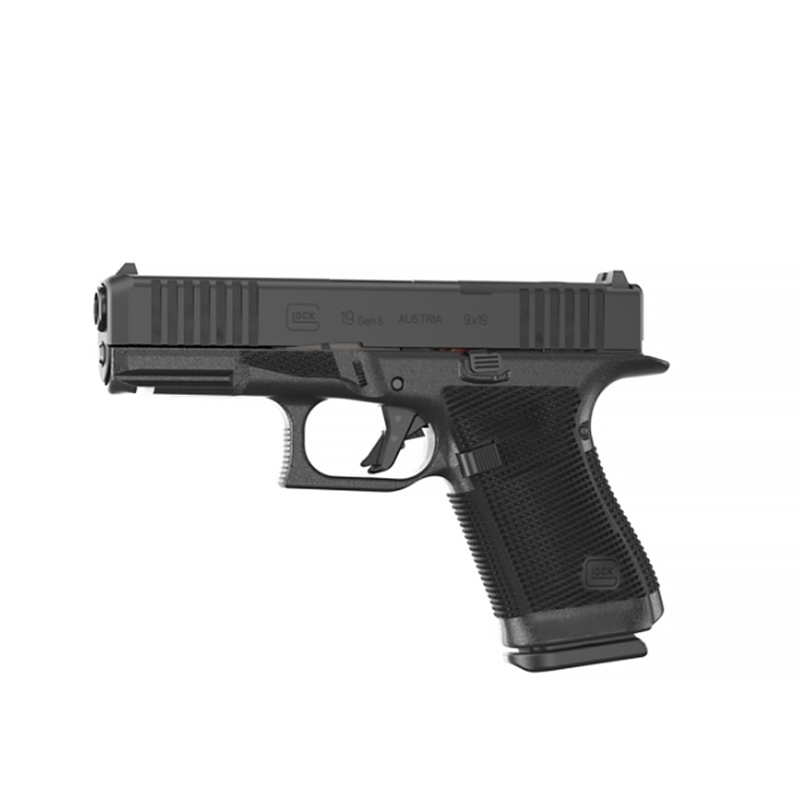Glock G19 Gen6 9mm Luger Compact Pistol 4.02-Inch Barrel 10-Round - P61950201