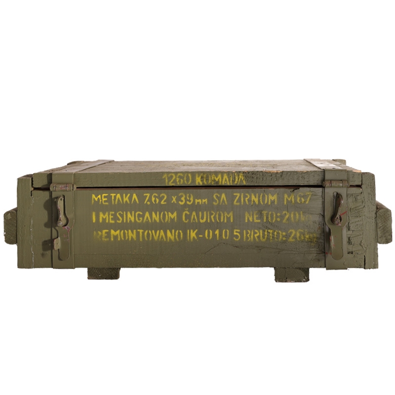 Military Surplus Wooden Ammo Storage Crate