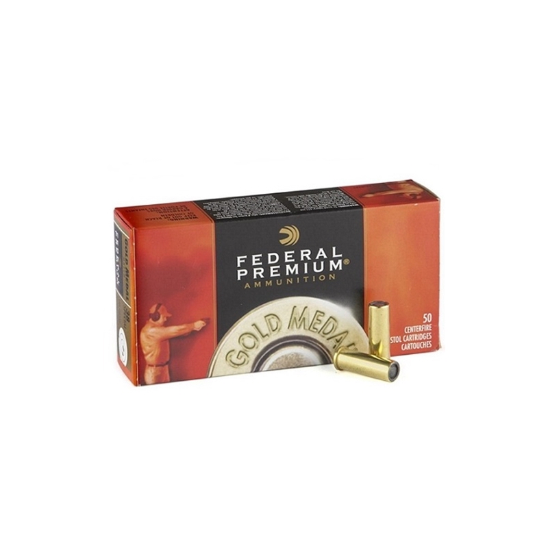 Federal Gold Medal 38 Special Ammo 148 Grain Match Wadcutter