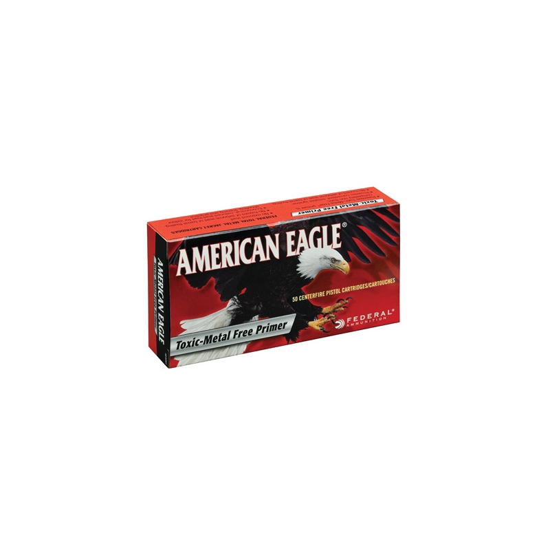 Federal American Eagle 9mm Luger Ammo 124 Grain Total Metal Jacket