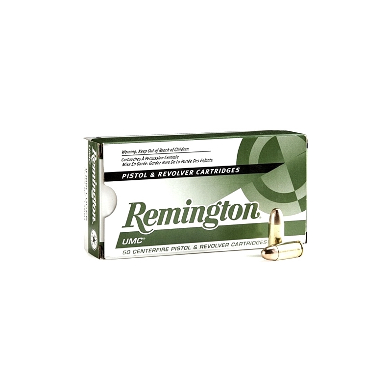 Remington UMC 38 Super Ammo +P 130 Grain Full Metal Jacket