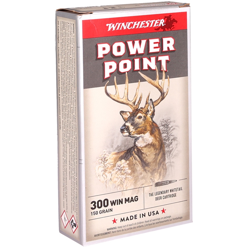 Winchester Super-X 300 Winchester Magnum 150 Grain Power-Point