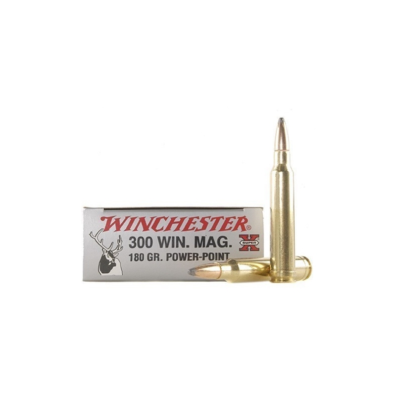 Winchester Super-X 300 Winchester Magnum 180 Grain Power-Point