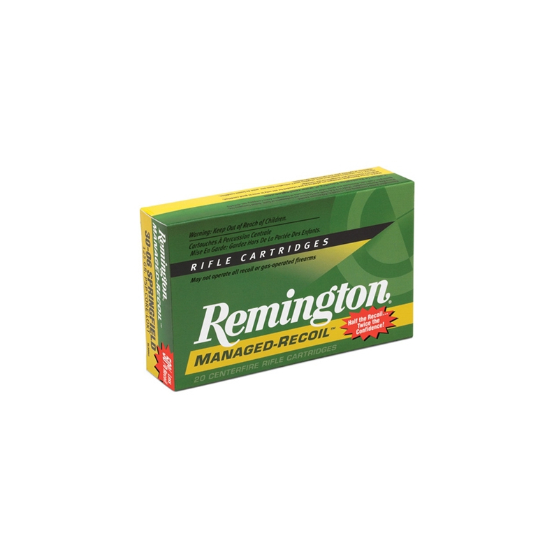 Remington Managed Recoil 7mm Remington Magnum 140 Grain Core-Lokt Pointed Soft Point
