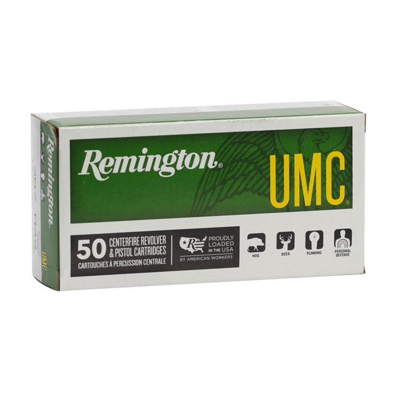 Remington UMC 357 Magnum Ammo 125 Grain Jacketed Soft Point