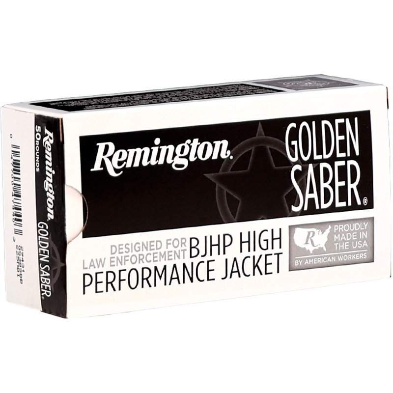 Remington Golden Saber 38 Special Ammo 125 Grain Brass Jacketed Hollow Point - GS38SBB