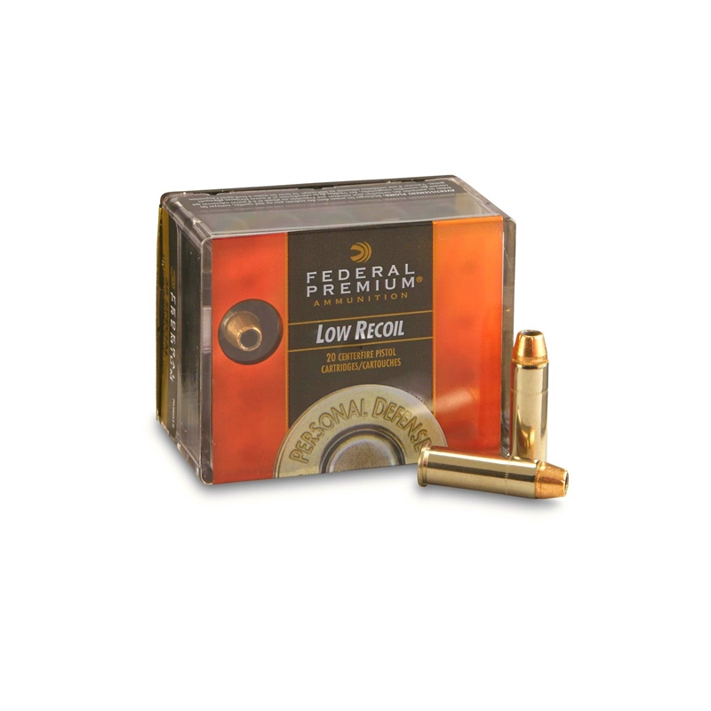 Federal Personal Defense 357 Magnum Ammo 130 Grain Hydra-Shok Jacketed Hollow Point