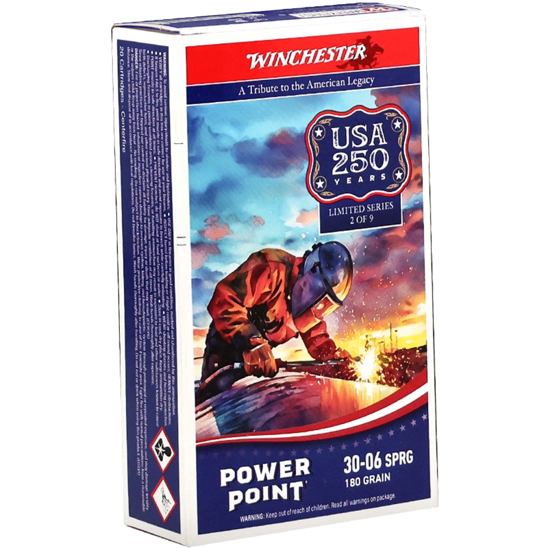 Winchester Super-X 30-06 Springfield Ammo 180 Grain Power-Point - X30064