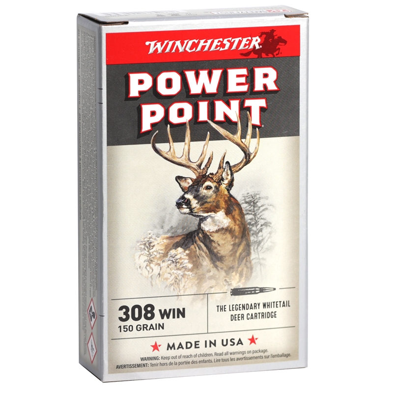 Winchester Super-X 308 Winchester 150 Grain Power Point