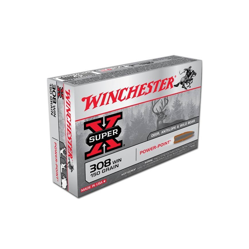 Winchester Super-X 308 Winchester 150 Grain Power Point