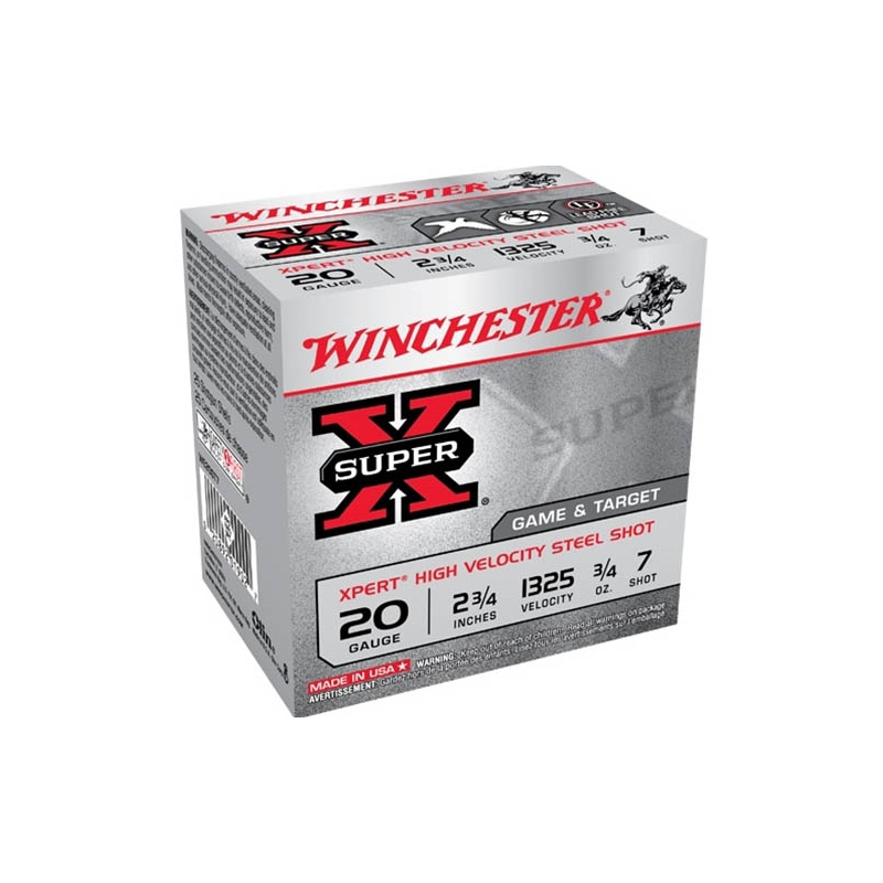 Winchester Expert Small Game 20 Gauge Ammo 2 3/4