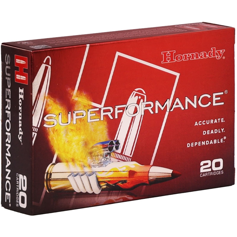 Hornady Superformance 25-06 Remington Ammo 117 Grain Super Shock Tip - 81453