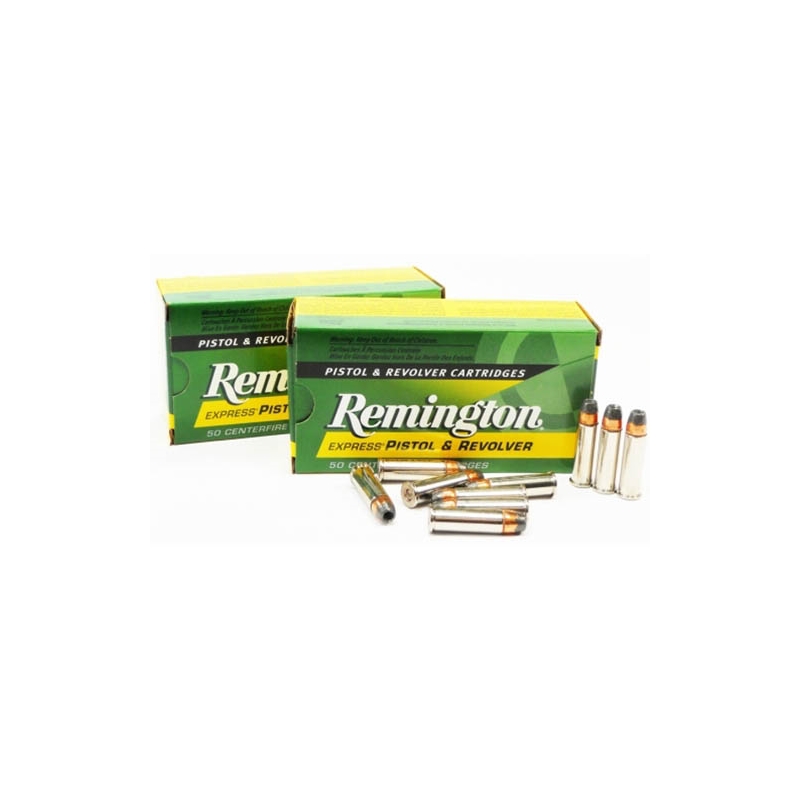 Remington Express 38 Special Ammo 125 Grain +P Semi-Jacketed Hollow Point