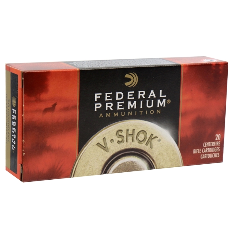 Federal Premium 22-250 Remington 43 Grain Speer TNT Green Hollow Point Lead-Free Ammunition