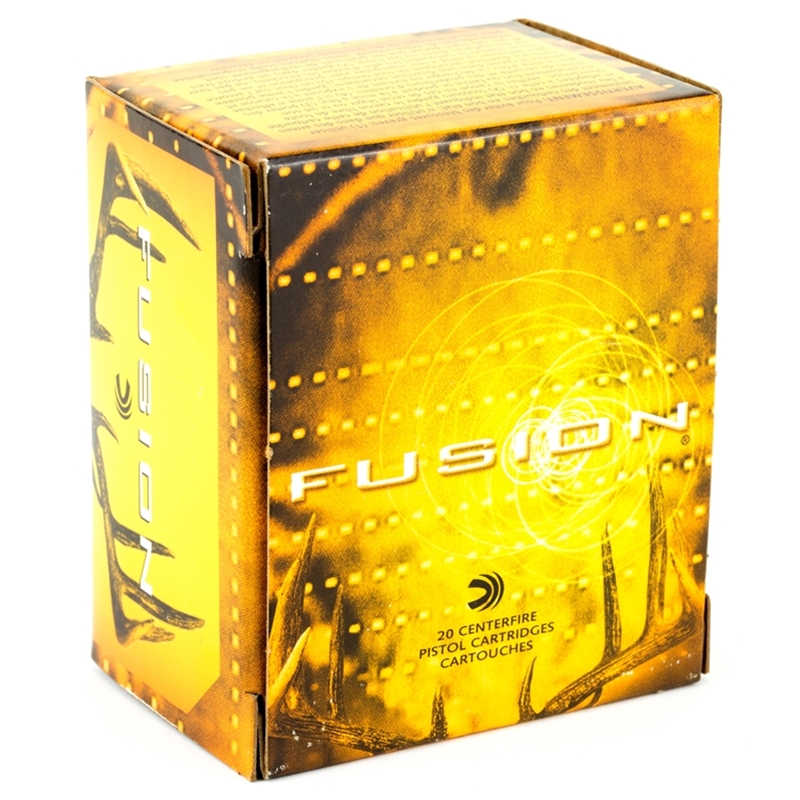 Federal Fusion 44 Remington Magnum Ammo 240 Grain Jacketed Hollow Point