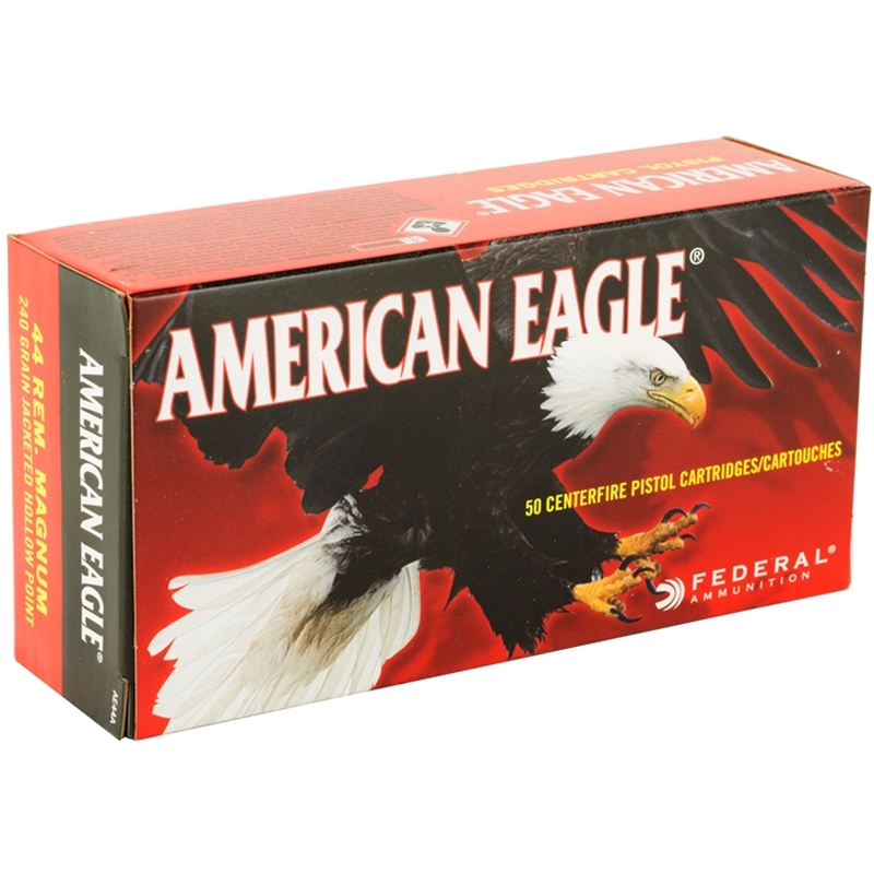 Federal American Eagle 44 Remington Magnum Ammo 240 Grain Jacketed Soft Point