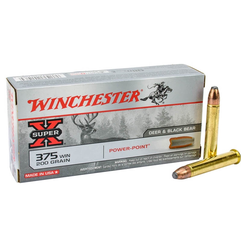Winchester Super-X 375 Winchester 200 Grain Power-Point