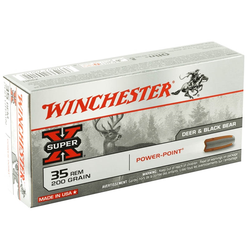 Winchester Super-X 35 Remington 200 Grain Power-Point