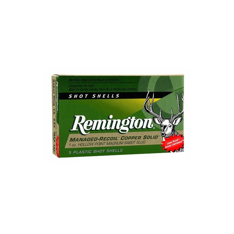 Remington Managed Recoil 12 Gauge 2-3/4
