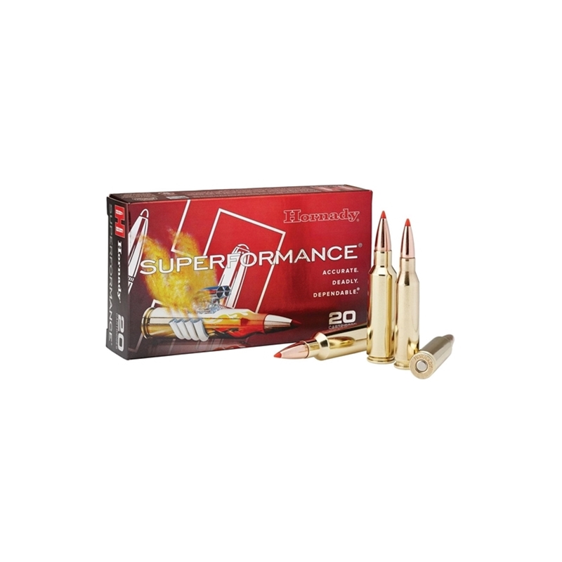 Hornady Superformance 300 Ruger Compact Magnum Ammo 165 Grain SST