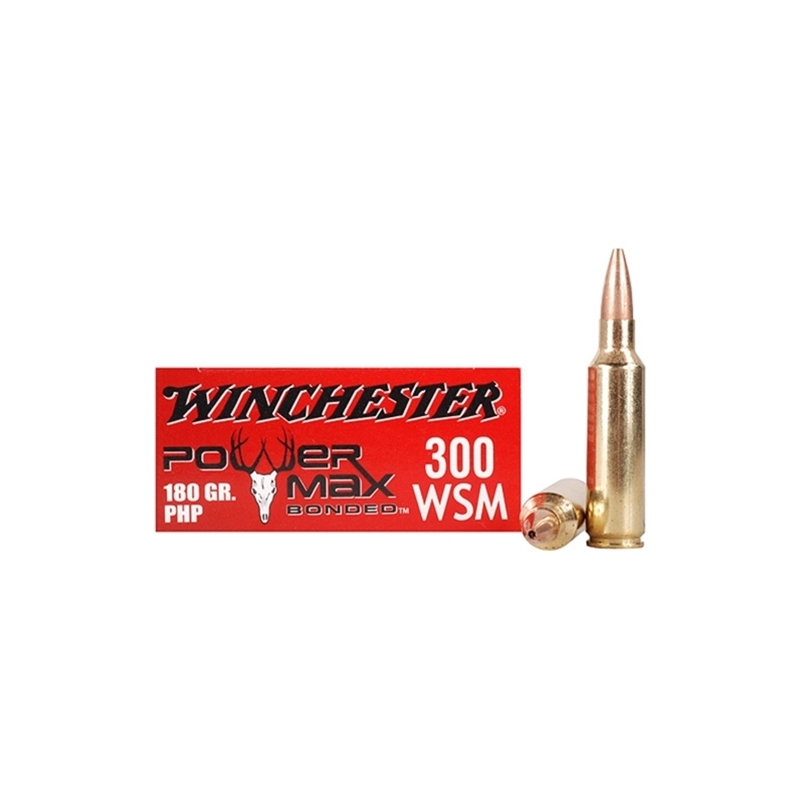 Winchester Super-X Power Max 300 Winchester Short Magnum 180 Grain Bonded Protected Hollow Point